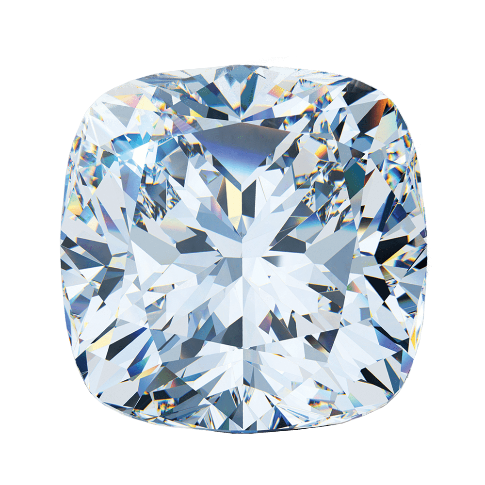 VS1 4.03 Carat Cushion I color Diamond